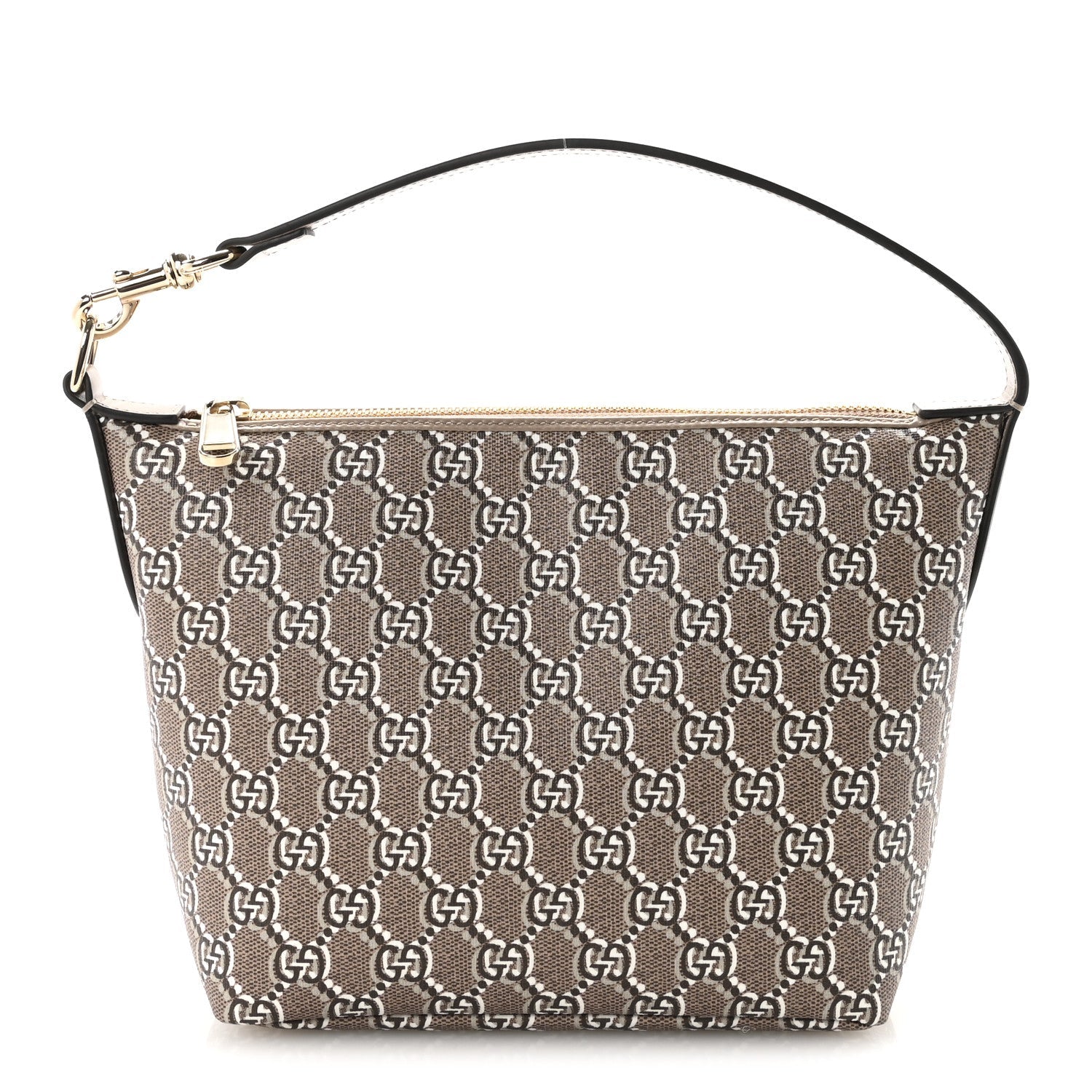 GG Shadow Monogram Super Mini Ophidia Shoulder Bag Taupe