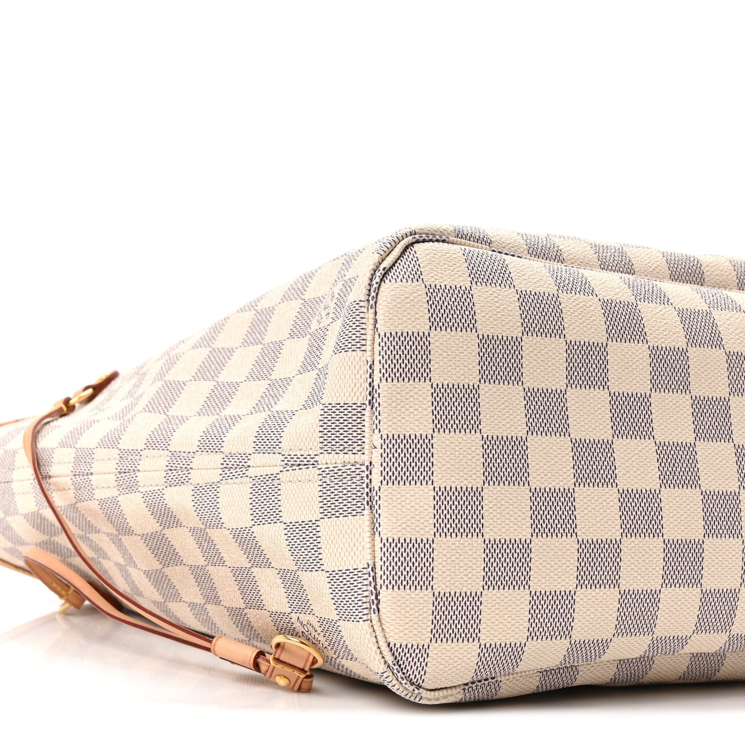 Damier Azur Neo Neverfull MM Rose Ballerine