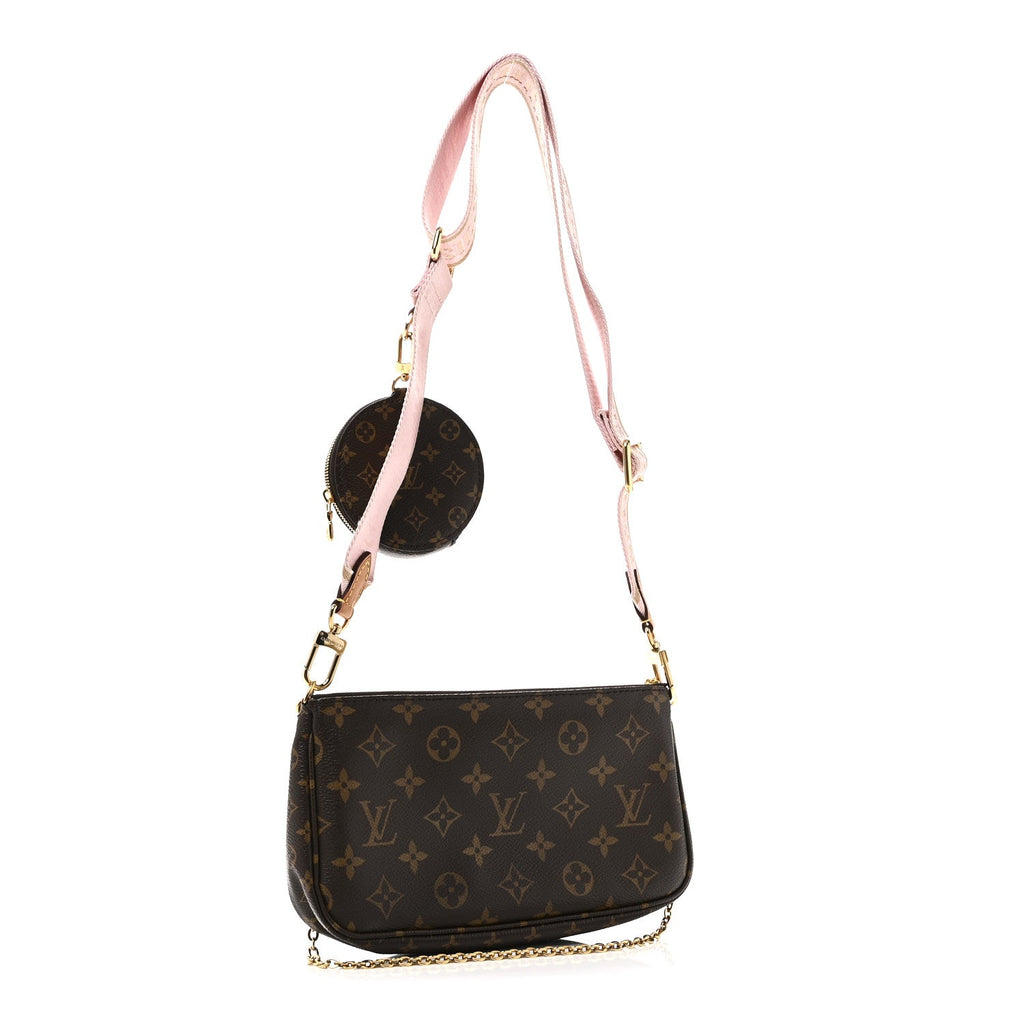 Monogram Multi Pochette Accessories Rose Clair