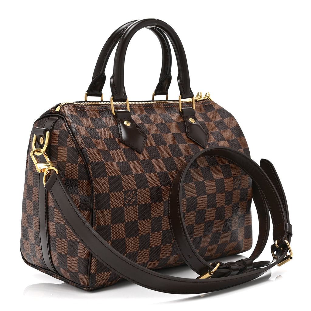 Damier Ebene Speedy Bandouliere 25