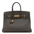 Taurillon Clemence Birkin 35 Etain