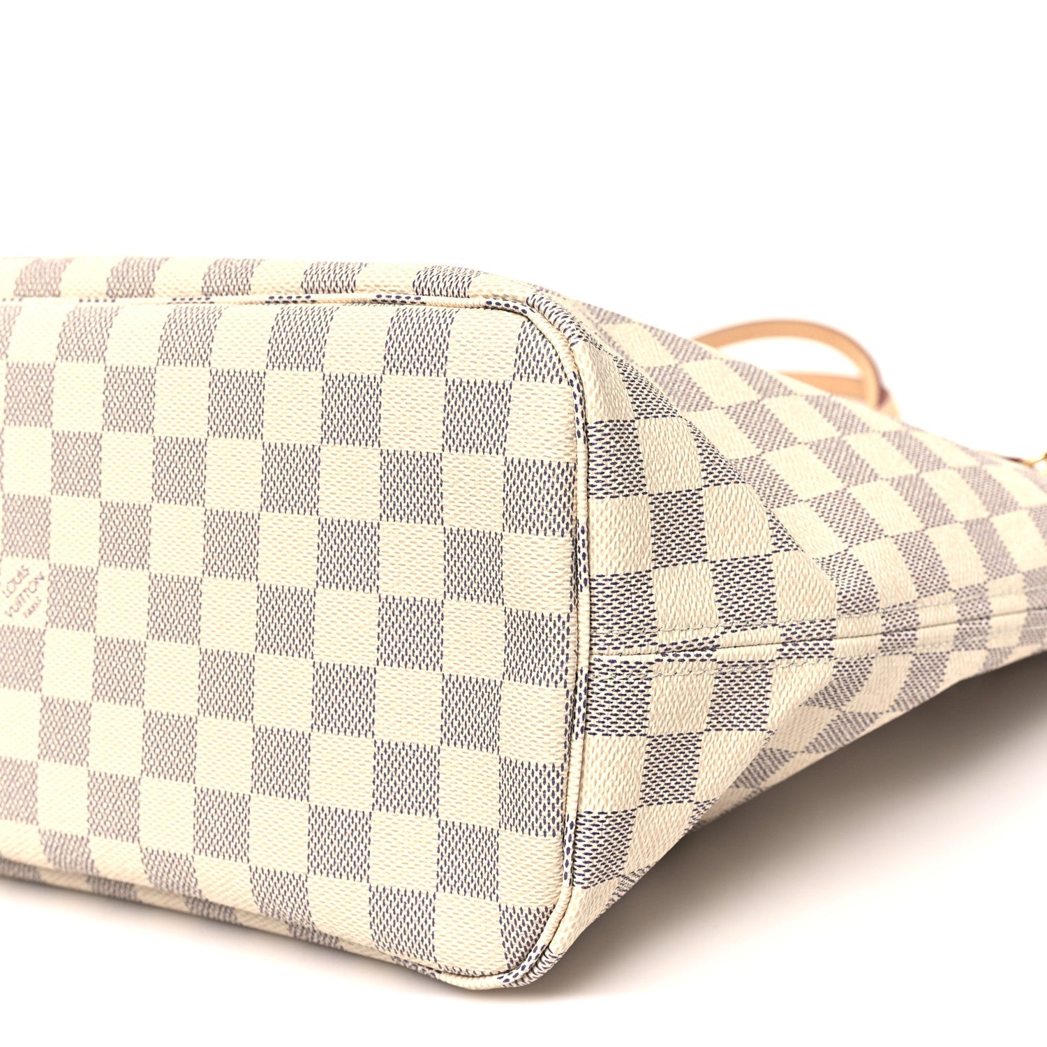 Damier Azur Neo Neverfull MM Rose Ballerine