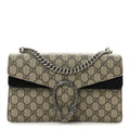 GG Supreme Monogram Small Dionysus Shoulder Bag Black