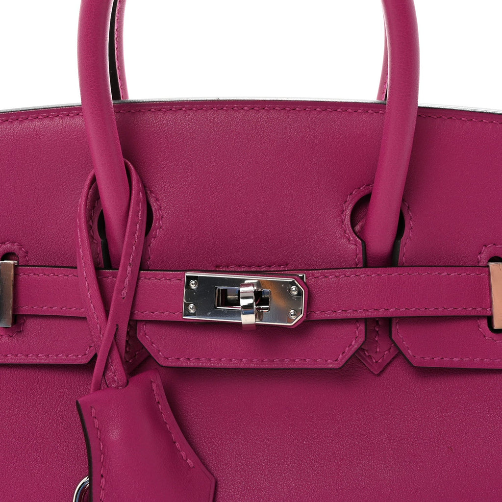 Swift Birkin 25 Rose Pourpre