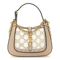 Lizard Mesh Crystal GG Monogram Mini Jackie 1961 Hobo Light Powder Skin Rose