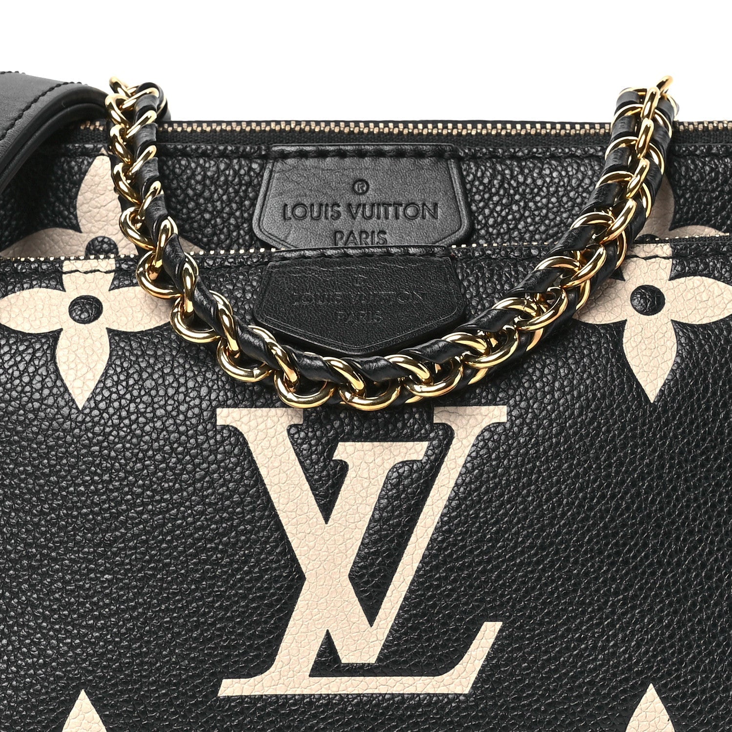 Empreinte Monogram Giant Multi Pochette Accessories Black Beige