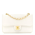 Lizard Small Double Flap White
