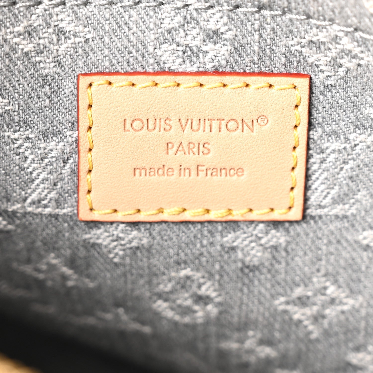 Monogram Denim Speedy Soft 30 Washed Gray