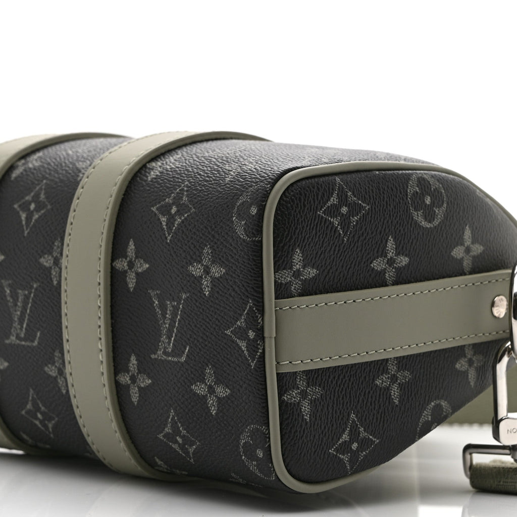 Monogram Gradient Keepall Bandouliere 25 Khaki
