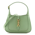 Boarded Dyana Lux Calfskin Mini Jackie 1961 Hobo Green Soil Grass