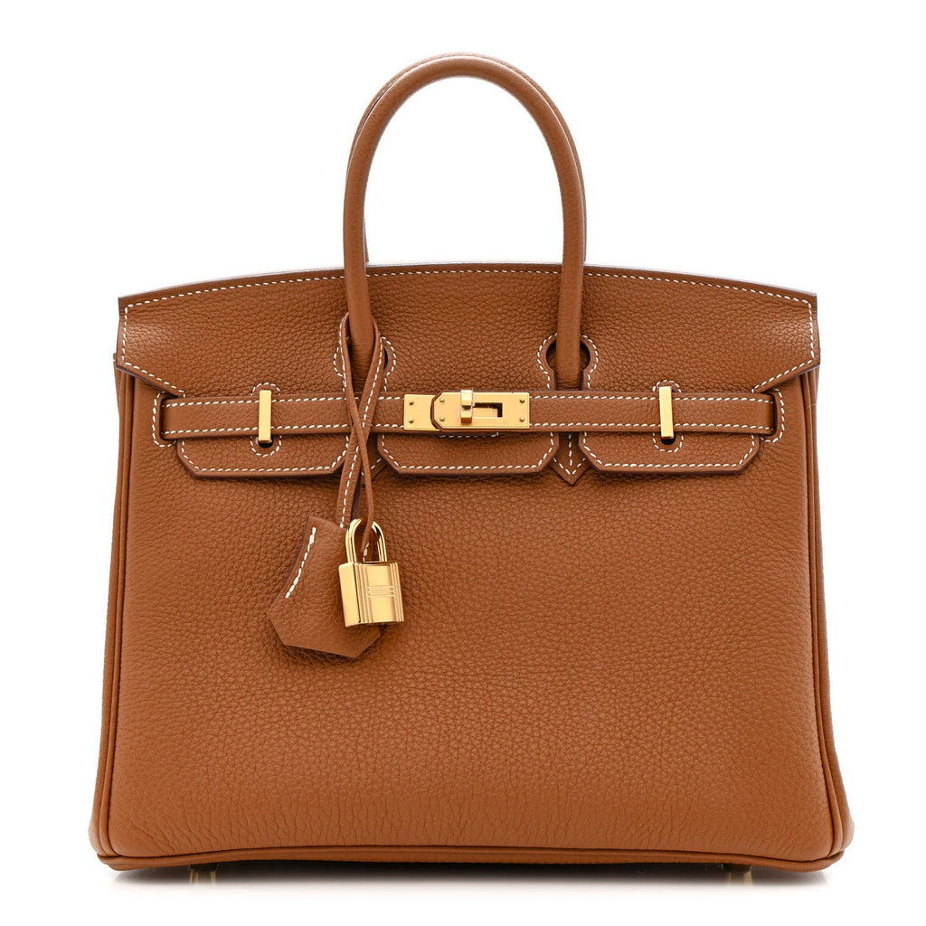 Togo Birkin 25 Gold