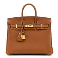 Togo Birkin 25 Gold
