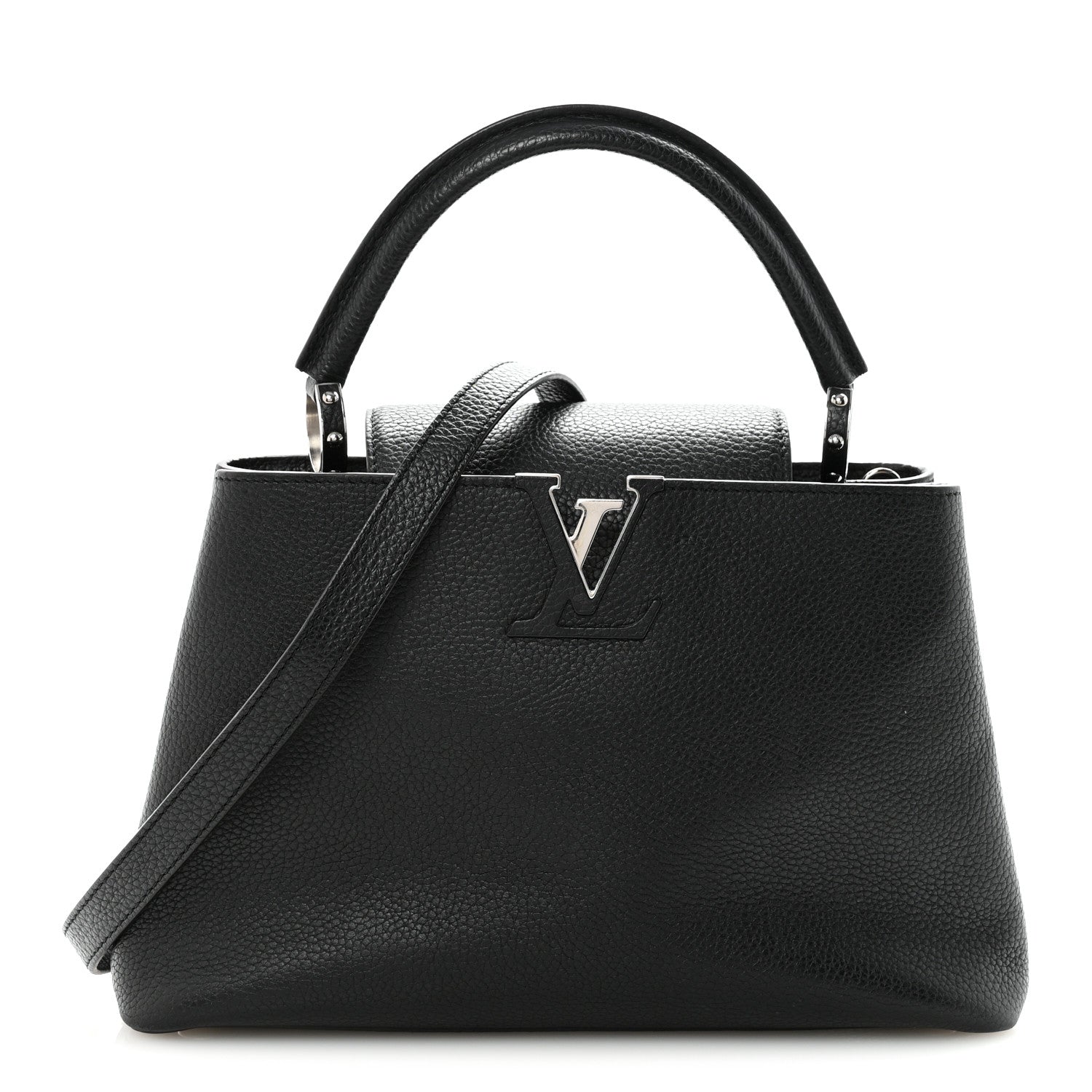 Taurillon Capucines PM Black